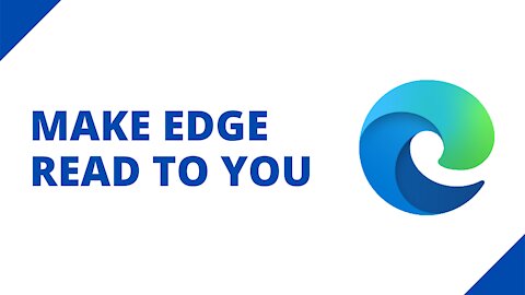 How to make Microsoft Edge read to you