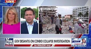 Gov DeSantis: No Evidence Climate Change Played A Role in Building Collapse