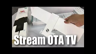 Stream Over-The-Air OTA TV with WatchAir TV Setup & Review