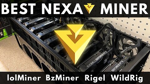 lolMiner vs BzMiner vs Rigel Miner vs WildRig | Mining NEXA Hashrates and Overclocks