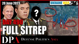 ASTONISHING UKRAINE ADVANCES; W of Staromaiorske & W of Bakhmut [ Ukraine SITREP ] Day 490 (28/6)