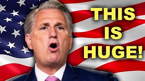 JUST IN: KEVIN MCCARTHY SHOCKS THE WORLD!