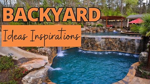 Best Backyard Ideas: Pool and Serene Seating Area