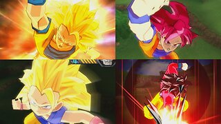 Which Form of Goku Does The Best Dragon Fist? - DBZ Budokai Tenkaichi 4
