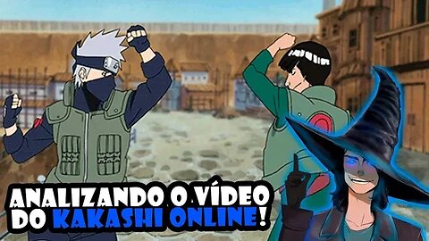 TOMOYOSAN REAGINDO AO VÍDEO DE KAKASHI ONLINE #tomoyosanbruxao #kakashionline #narutoonline