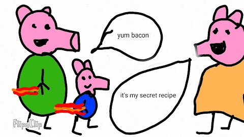 Peppa and the forbidden question