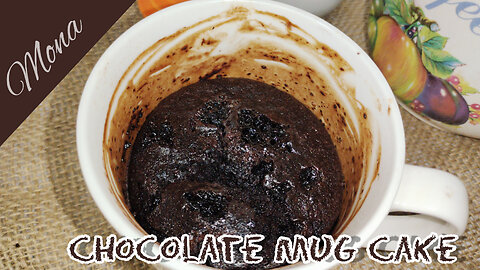 Chocolate Mug Cake without Oven | Mona's Kitchen