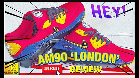 🔥Unboxing/Detailed Review: Nike Air Max 90 City Pack “LONDON” 30Th. Anniversary