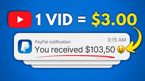 Earn $3.20/Minute Watching Videos || Make Money Online 2024