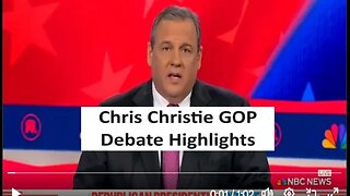 Chris Christie GOP Debate Nov 8th Top Highlights-no video