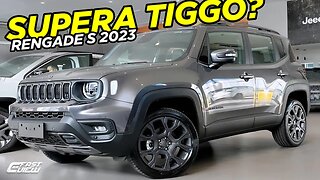 NOVO JEEP RENEGADE SÉRIE S 2023 MAIS CARO E MENOS EQUIPADO QUE TIGGO 5X E CRETA VALE A PENA?