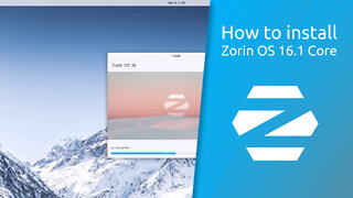 How to install Zorin OS 16.1 Core