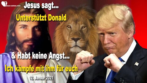 Unterstützt Donald & Habt keine Angst... Ich kämpfe mit ihm für euch ❤️ Liebesbrief von Jesus