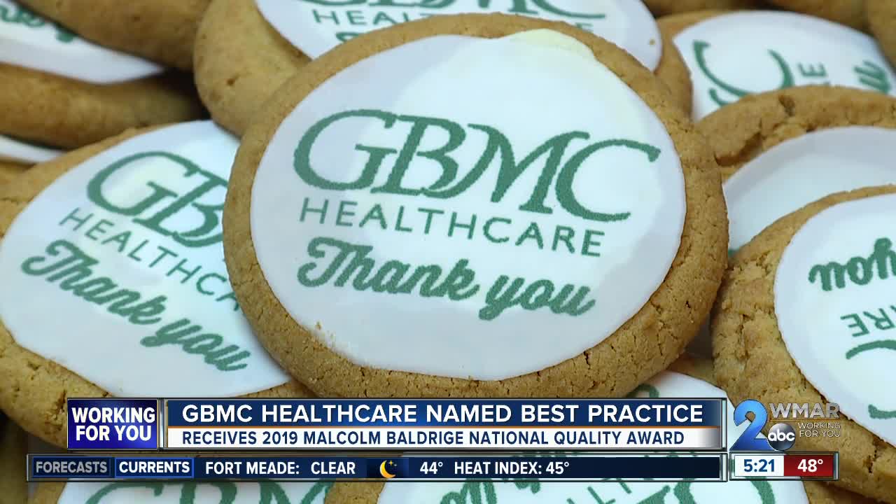 GBMC Healthcare named best practice, receives national award