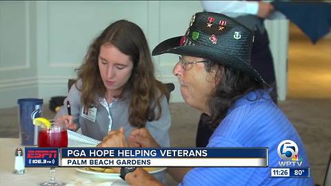 PGA Hope helping veterans through golf