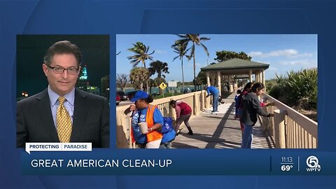 Volunteers beautify Fort Pierce for the Great American Cleanup