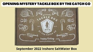 Opening Mystery Tackle Box By The Catch Co Inshore Saltwater