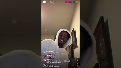 PIERRE BOURNE IG LIVE: 1 Hour Long Of Pierre Playing Unreleased And Interacting With Fans (17/05/23)