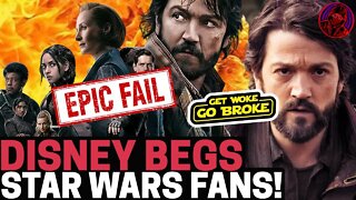 Disney Star Wars BEGS FANS TO RETURN! Studios SHOCKED Latest Series Andor IS A MASSIVE FAILURE!