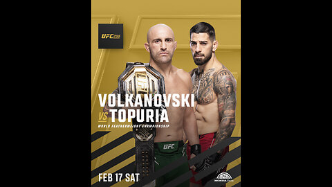 Volkanovski Gives his Prediction for his Fight with Topuria | UFC298 | Fight Camp is Complete