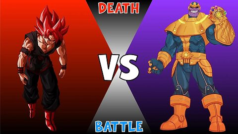 Evil Goku vs. Thanos | Death Battle