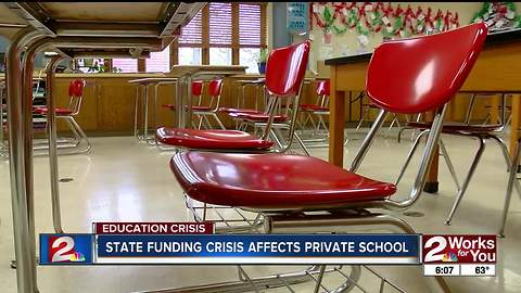 Private schools affected by public education funding crisis