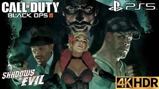 Call of Duty Black Ops III | Zombies on Shadows of Evil | PS5, PS4 | 4K HDR (No Commentary Gameplay)