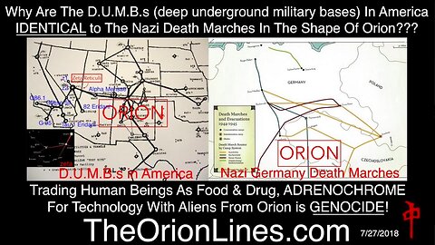 ORION LINES - DRACO STAR-SYSTEM - NAZI HOLOCAUST TRUTH SATANIC ORION CONNECTION