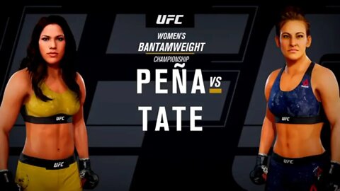 EA Sports UFC 3 Gameplay Miesha Tate vs Julianna Pena