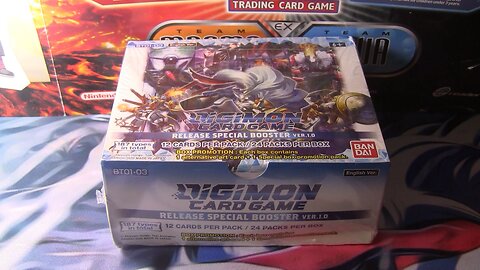 Digimon Release Special Booster Ver 1.0 Booster Box Opening!!