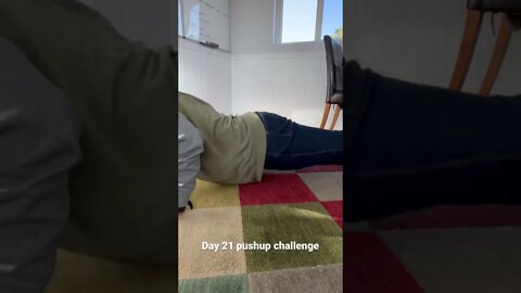 Day 21 pushup challenge