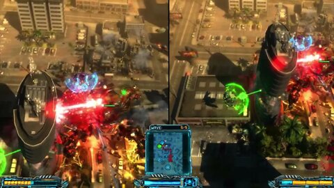 X-Morph Defense Multiplayer - Splitscreen Coop [Gameplay #1]