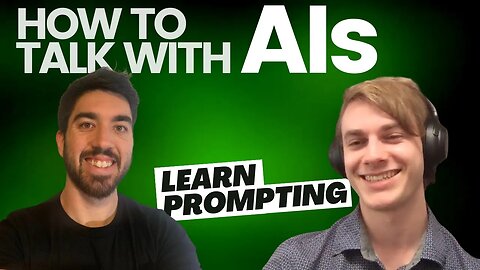 Everything you need to know about prompting. With Learn Prompting's Creator Sander Schulhoff