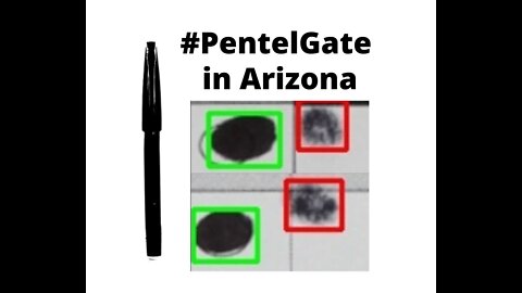 Pentel Gate in Arizona - Use Blue Ink to Help Protect Your Vote