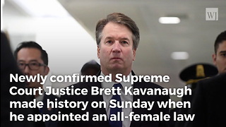 Kavanaugh Makes History with First Official Action on Supreme Court