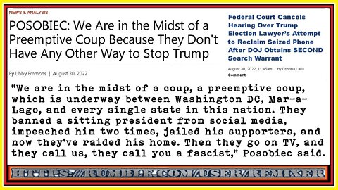 Preemptive Coup to stop Trump from 2024