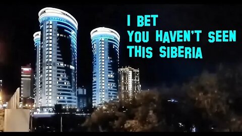What modern Siberia looks like at night