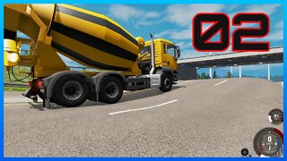 |MiniBeamNG/ Cars vs Giant Bulge #01 MiniBeamNGDrive - BeamNG.Drive