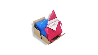 Origami Santa's Sleigh (Jo Nakashima)
