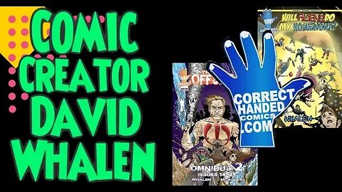 Interview with Comic Creator David Whalen #Comics #indycomics #Correcthandedcomics #theoffspring