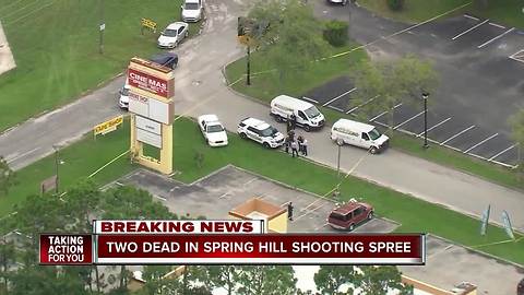 Hernando County deputies responding to two shootings with multiple victims in Spring Hill