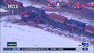Train crash and separate double fatal crash in Weld County
