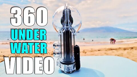 Insta360 One X DIVE CASE Review - Underwater 360 VIDEO Rated to100 Feet Deep