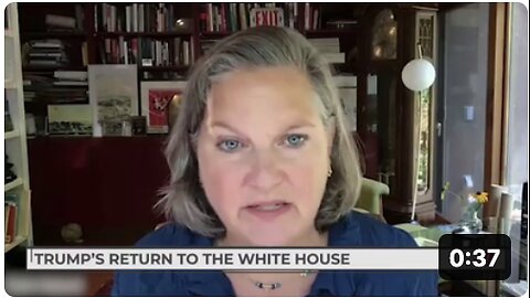 Victoria Nuland Earlier : “I don’t think Donald Trump is going to become President."