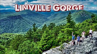 Best View Of North Carolina's Grand Canyon | Table Rock Mountain