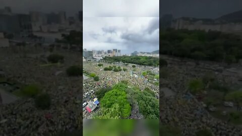 Manifestações imensas no Rio de Janeiro