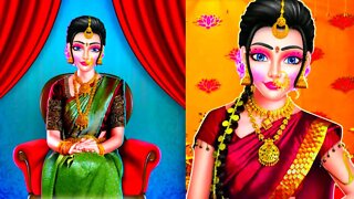 Dressup makeup and spa game|Indian wedding beauty salon game|girls game|Android gameplay
