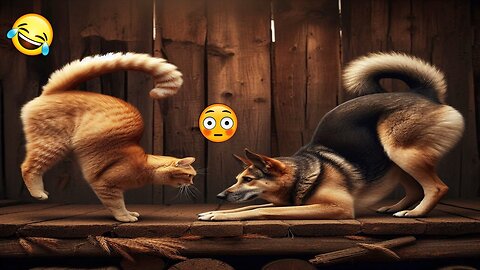 Cutie Chuckles: Guaranteed Fun with Hilarious Scenes of Dogs and Cats!😹🐾