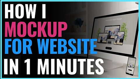 How To create Mockup For Website In 2023