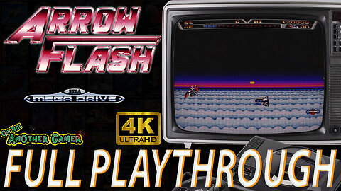 Arrow Flash (1990) [Sega Mega Drive aka Genesis] 🎮🔥 Intro + Gameplay (full playthrough)